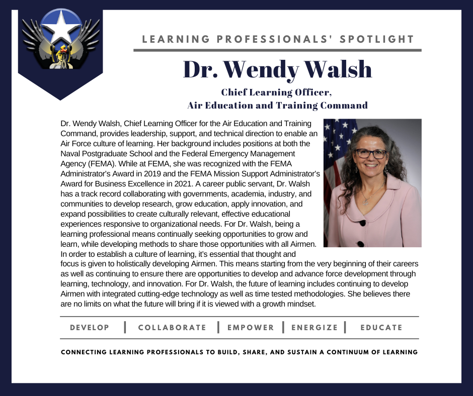 LP Spotlight Jan '22 - Dr. Wendy Walsh
